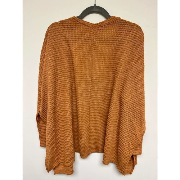 Double Zero- Orange Cardigan- Size Small - Picture 7 of 7